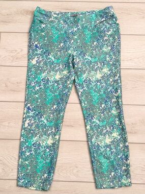 Adidas Adistar Golf Pants, Cropped Patterned Pull on